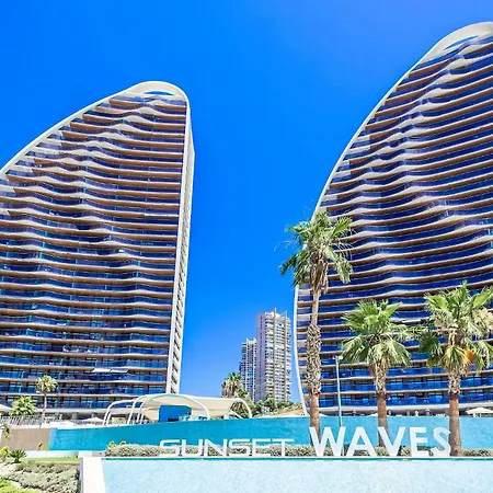 Sunset Waves V By Terreta